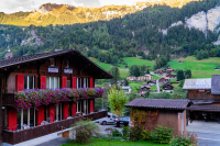 Szwajacaria - opłata za wstęp do wioski Lauterbrunnen